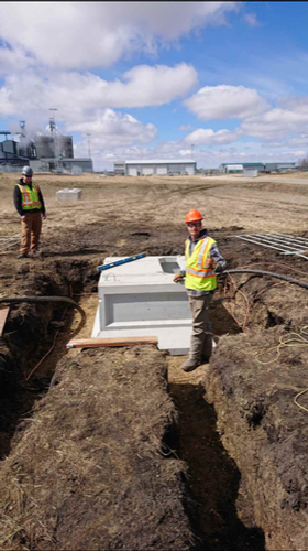 Underground Steam Pipe Installation Services by Delray Electric Ltd. in Morinville, Edmonton