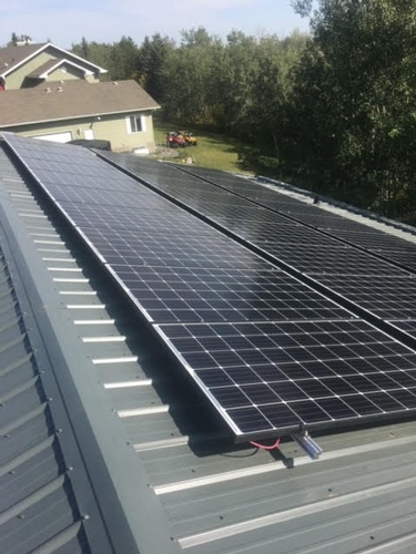 Solar Panels Installation Services by Electricians at Delray Electric Ltd. in Morinville, Edmonton